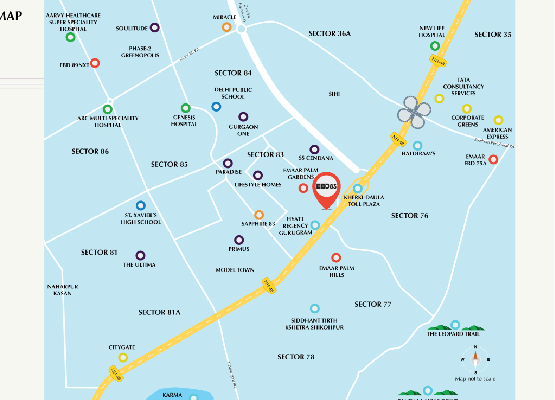 Location Map of Emar EBD-83